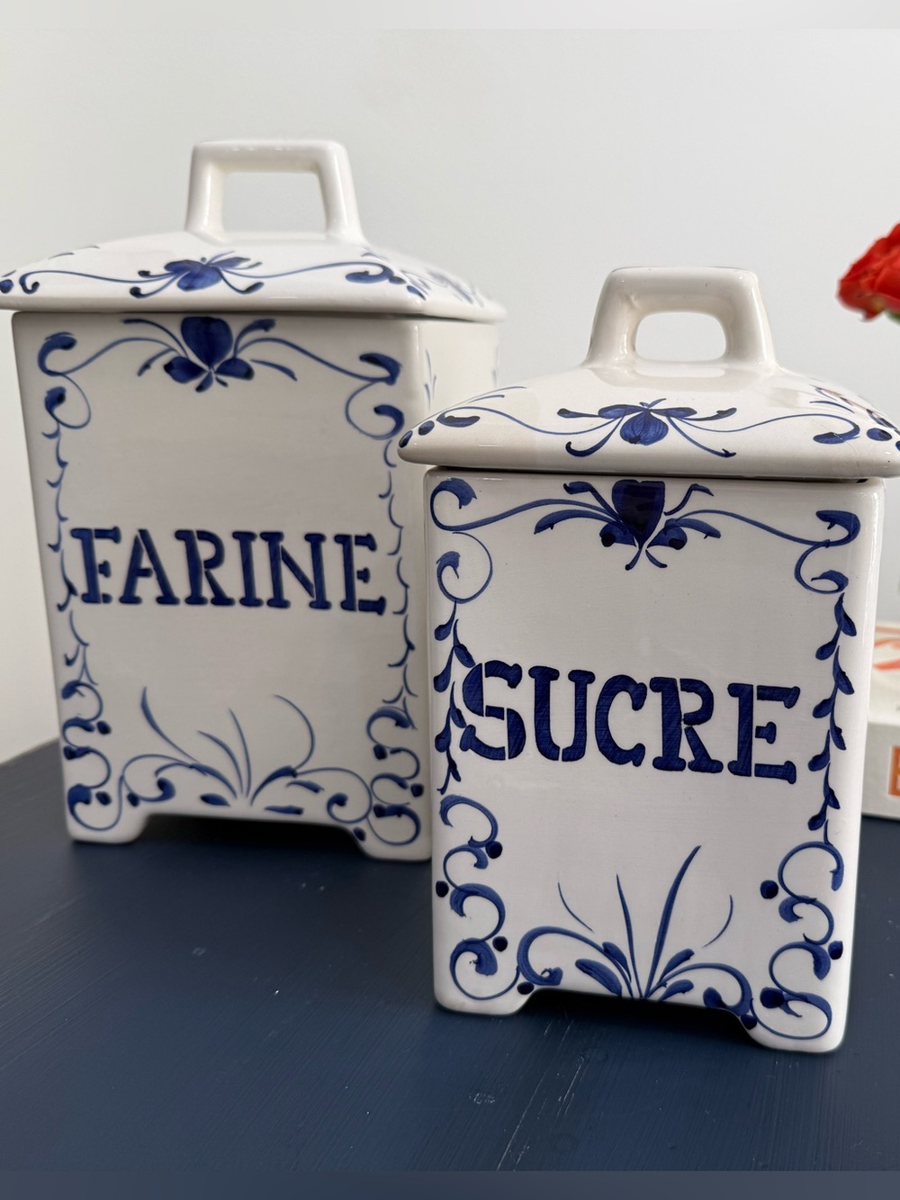 Vintage Portuguese Jay Willfred Canisters